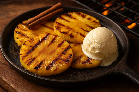 Piña Asada: El Postre Perfecto para la Parrilla - Parrilleros Aficionados