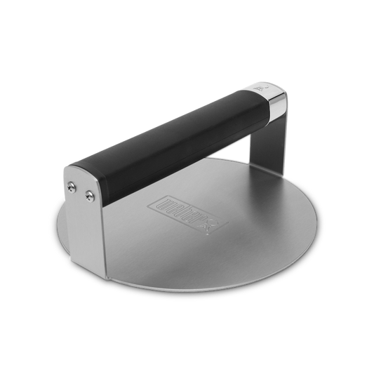 Prensa para aplastar hamburguesas para plancha