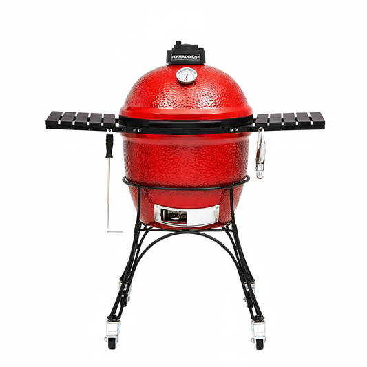 Kamado Joe Classic Joe I 18 pulgadas vista frontal fondo blanco