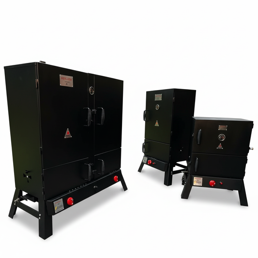 Ahumador Vertical Profesional a Carbón y Gas